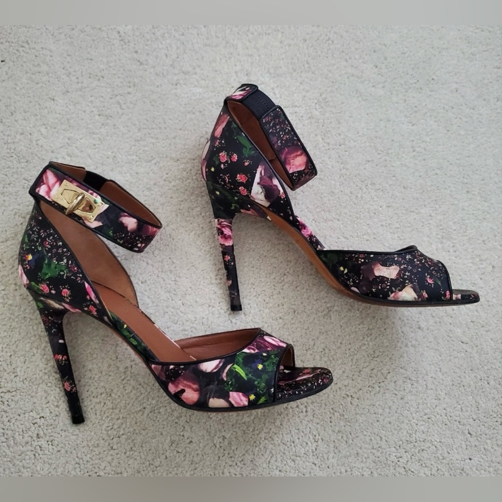 Givenchy Floral High Heel Sandals size 40